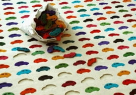 dywan; projekt: Agnieszka Czop i Joanna Rusin