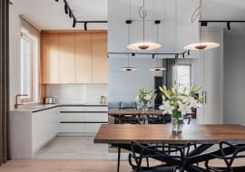 Apartament na Mordorze projektu Deer Design