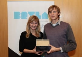 Weronika Juszczyk i Łukasz Piankowski - zwycięzcy konkursu Antykatalogowiec