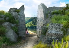 Tak może wyglądać nowy park nad Jeziorem Rożnowskim