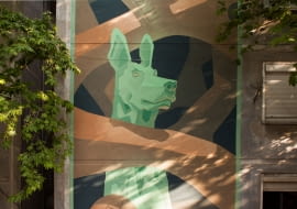 Mural Mots w Tiranie.