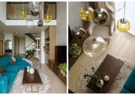 Dwupoziomowy apartament na warszawskim Żoliborzu projektu Balicka Design