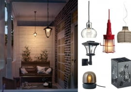 Klimatyczne oświetlenie tarasu