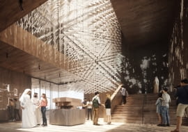 Polski Pawilon na EXPO 2020 w Dubaju. Proj. WXCA