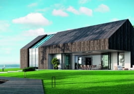 Dom szeroko otwarty na naturę