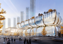 Hanwha Galleria w Seulu. Projekt: Heatherwick Studio