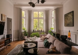 Mieszkanie w odrestaurowanej secesyjnej kamienicy w Poznaniu