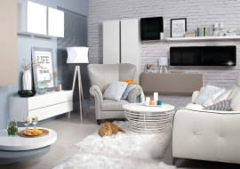 Kolekcja mebli Possi Light Black Red White