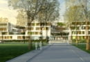 WROCLAW , NOWY GMACH KLINIKI TRANSPLANTACJI SZPIKU , ONKOLOGII I HEMATOLOGII DZIECIECEJ PRZY ULICY SPISKIEJ . AUTOR : MATERIALY FUNDACJI NA RATUNEK DZIECIOM Z CHOROBA NOWOTWOROWA SLOWA KLUCZOWE: WIZUALIZACJA ARCHIWUM WEWNETRZNE KLINIKA TRANSPLANTACJI SZPITAL