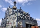 Spalarnia śmieci Spittelau w Wiedniu. Proj. Hundertwasser