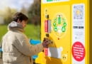 Warszawa z pierwszym Olejomatem - automat do zbiórki zużytego oleju stanął przed CH Wola Park