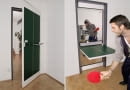 najdziwniejsze pomysły, dziwne pomysły, stół, pingpong