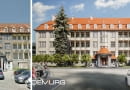 Szpital we Wrocławiu - przed/po