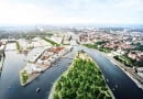Zwycięski projekt w konkursie urbanistyczno-architektonicznym 'Łasztownia. Nowe serce miasta'