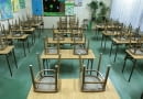 06.11.2006 ZIELONA GORA SZKOLA W SULECHOW PUSTA KLASA FOT. MARCIN OLEJNICZAK / AGENCJA GAZETA