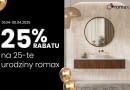 25% rabatu romax