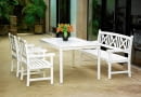 HVIDE SANDE, drewno parana, stół, 50 x 90 cm; ławka, 158 x 62 cm; krzesła, 2 sztuki, 1995 zł/zestaw Jysk