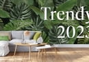 1. Mural egzotyczne liście 400 x 280 cm 599.00 zł 2. Poduszka Leya beżowa i szara 49.90 zł/szt 3. Poduszka z guzikiem Vintage 35.50 zł 4. Panele podłogowe dąb Tanganika 89.99 zł/m2