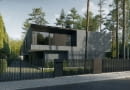 Nero Houses w Józefowie. Proj. Paweł Lis Architekci
