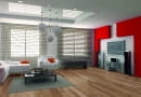 modern interior design (privat apartment 3d rendering)