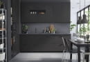 Czarna kuchnia Ikea