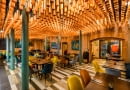 Restauracja Bombaj Masala - widok na salę główną i pokój dla dzieci. Proj. A8 ARCHITEKTURA Piotr Lewandowski