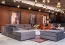 Wnętrza hotelu Radisson Blu w Bazylei. Proj. Iliard Architecture & Interior Design.