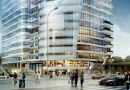 Projekt jednego z budynków komercyjnych w otoczeniu dworca Warszawa Gdańska