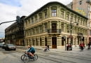 15.07.2016 Lodz , Narutowicza 1 . Odrestaurowana przez miasto kamienica , dawny dom Franciszka Fischera Fot. Malgorzata Kujawka / Agencja Gazeta SLOWA KLUCZOWE: budownictwo architektura rewitalizacja mia100kamienic piotrkowska
