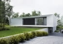 Dom z Flamingiem. Proj. STOPROCENT Architekci