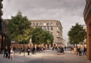 Plac Pięciu Rogów w Warszawie. Proj. WXCA