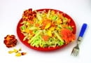 5A3GCR4 Marigolds salad Tagetes hybr. Recipe available