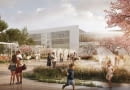 Główna aleja Ogrodów Urlicha na terenie centrum handlowego Wola Park. Proj. WXCA