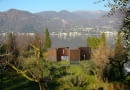 Steven Holl, architektura, dom jednorodzinny, sun slice house, włochy, alpy, dom, światło