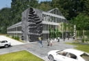 Koncepcja rozbudowy Miejskiego Ogrodu Botanicznego w Zabrzu - Miejski Ośrodek Botaniczny. Proj. Studio BB Architekci