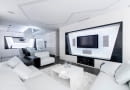 Futurystyczny apartament w Moskwie