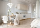 Elegancka kawalerka na Mokotowie projektu Sobkowiak Architektura