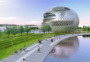 korea południowa, projekt, architektura, bloby, miasto, azja