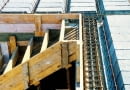 schody żelbetowe, schody betonowe, szalunek, strop