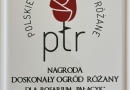 Uroczystość wręczenia nagrody „Doskonały Ogród Różany”