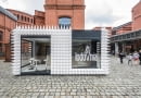 LODOVNIA - nowa lodziarnia na placu przed Starym Browarem w Poznaniu, projekt: mode:lina
