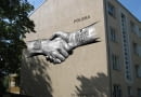 Mural na Dni Belgijskie w Warszawie
