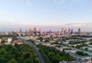 Warszawa - widok na centrum miasta