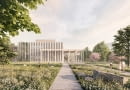 Olsztyński Teatr Lalek - widok od strony wejścia. Proj. plus3-archtekci