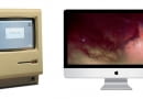 Macintosh - 1984, iMac Aluminium Unibody - 2009, źródło: wikipedia