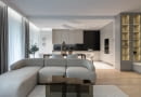 Światło i forma - aranżacja 130-metrowego apartamentu