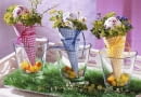 Eier in Vichy-Karo-TŁten SLOWA KLUCZOWE: Arrangement Blumenarrangement Blumenmotiv BlumenstrauR BlumenstršuRe Bubleurum Dekoration dekoriert drei floral Florales FrŁhlingsblume FrŁhlingsblumen Glas Glšser Idee Kamille Kreativ Kreatives Kreativ-Idee Niemand Osterdeko Oster-Deko Oster-Dekoration Osterei Ostereier Ostergras Usterlich OsterstrauR OsterstršuRe Papier PapiertŁte PapiertŁten Serviette Servietten Serviettentechnik Spirea StrauR TŁte TŁten VergiRmeinnicht Vichy-Karo Ostereier bemalen Ostern OsterstršuRe Ostertische Querformat
