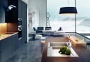 Równy z równym W idealnej kuchni zlewozmywak musi być dobrze dopasowany. Ten stalowy model można osadzić na równi z blatem - montaż typu flush mount. Stosuje się go w przypadku blatów, które nie wchłaniają wody, np.: z marmuru, granitu, konglomeratu, Prospero, od 2309 zł, Deante, deante.pl