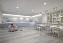 wnętrza Tokyo Baby Cafe; projekt: Nendo