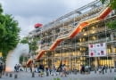 Centrum Pompidou w Paryżu. Proj. Renzo Piano i Richarda Rogersa